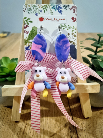 Cercei Unicat Ursuleti - Cercei Ursuleti