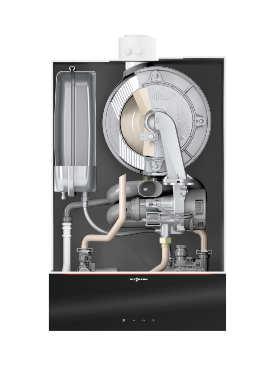 Centrala termică Vitodens 200-W cu boiler Vitocell, bivalent, de 300 l 25 kW + kit evecuare gaze [4]