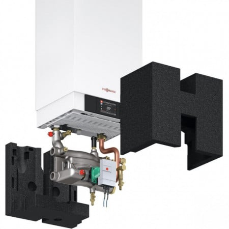 Set de racordare circuit încălzire Viessmann cu pompă de circulație eficientă și preselector hidraulic [1]