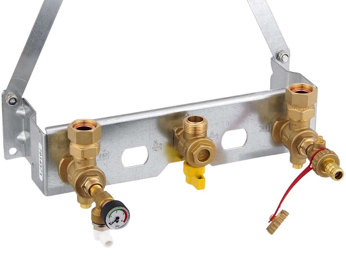 Suport de montaj pentru  Pachet Cazan în condensaţie, pe gaz, pentru încălzire [2]