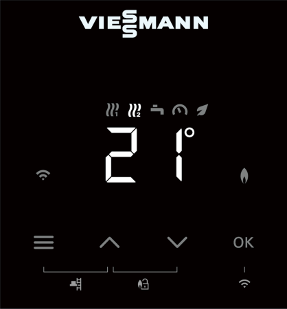 Комплект котёл Viessmann Vitodens 100-W 25 кВт Combi + комплект дымоудаления, конденсационный, класс A+ [2]