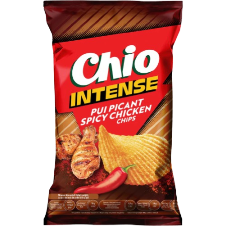 Chips-uri - Chio Intense Pui Picant - 125g