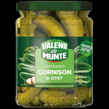 Alimente - Castraveti in otet 670g