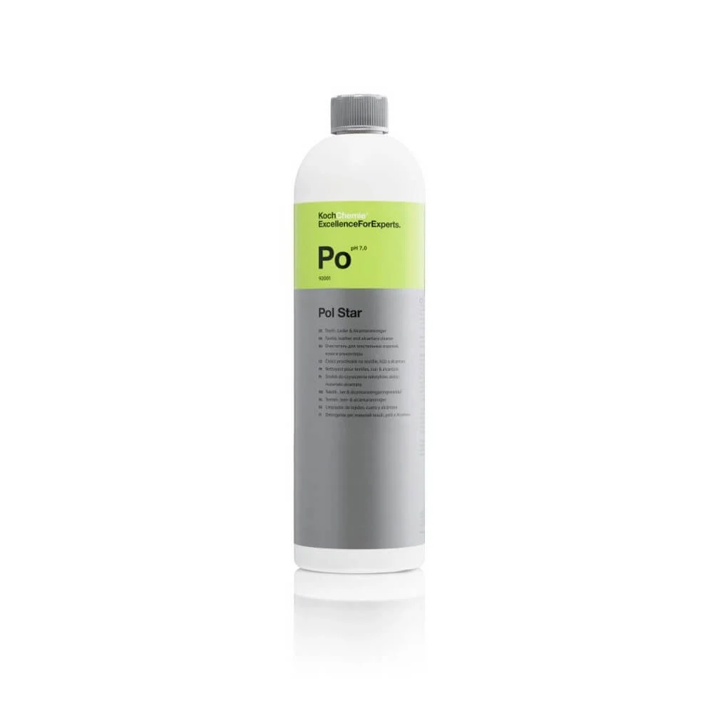Solutii Detailing - Po - Pol Star, soluție curățare textile, piele și alcantara, 1 ltr