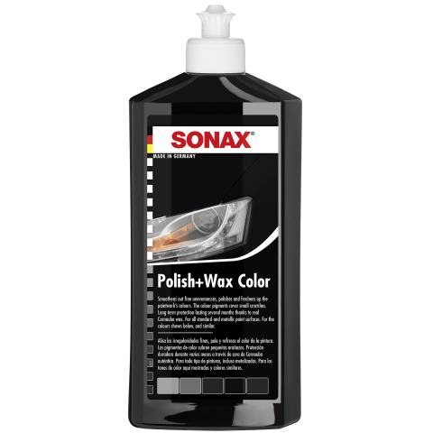 Polish & Lustruire - SONAX® Polish&Wax NanoPro, pentru vopsea neagră
