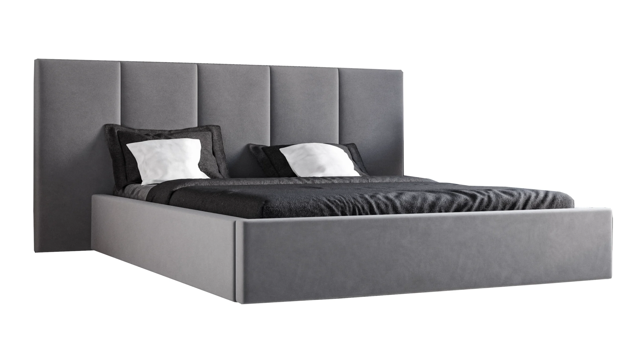 Pat tapițat Nora [3]