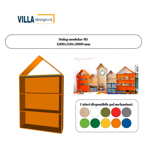 Mobilier școlar - Dulap modular M1