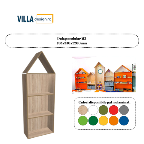 Mobilier școlar - Dulap modular M3