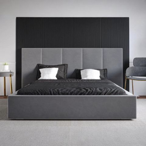 Paturi tapițate - Pat tapițat Nora