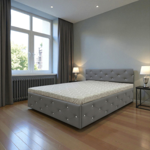 Paturi tapițate - Pat tapitat Palermo