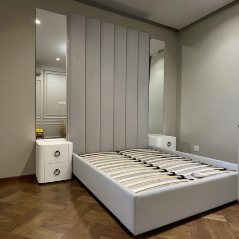 Paturi tapițate - Pat tapițat Vilux