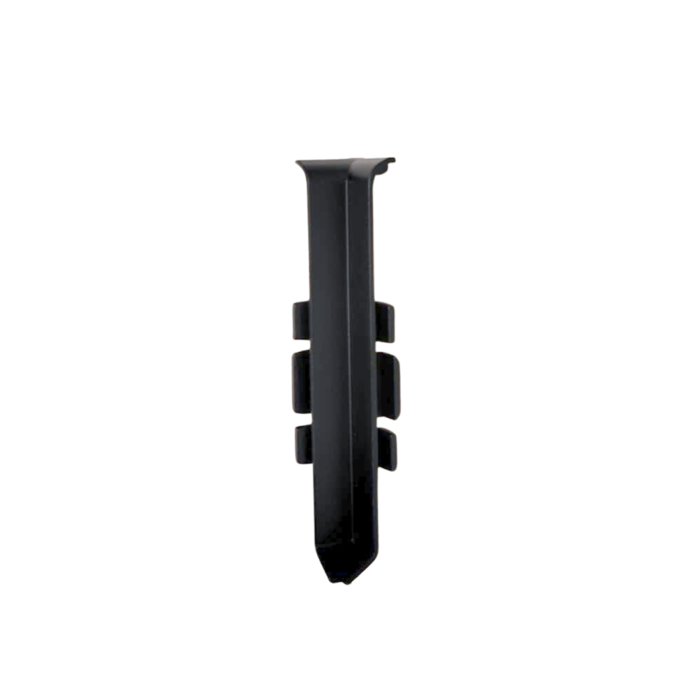 Colt interior plinta aluminiu 80mm, Negru Mat [2]