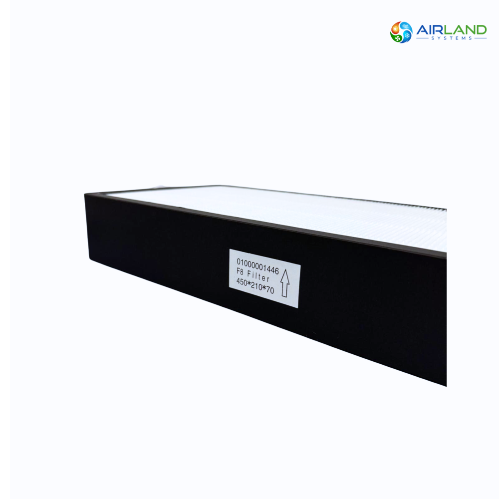 Filtru aer F8 AirLand pentru sistem HVAC 350 m³/h, filtrare fina, 450 x 210 x 70 mm [3]