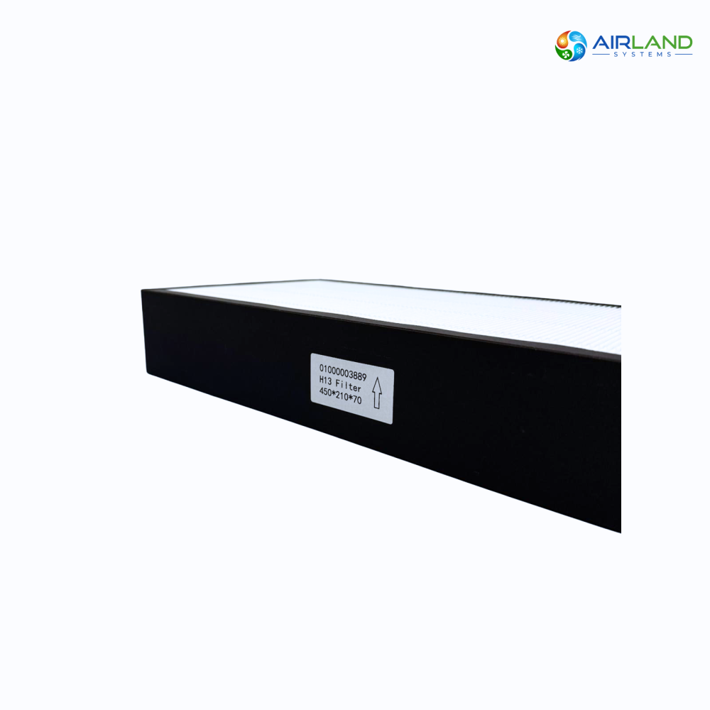 Filtru aer G4 AirLand pentru sistem HVAC 600-900 m³/h, ventilatie cu recuperare de caldura, 655 x 245 x 46 mm [3]