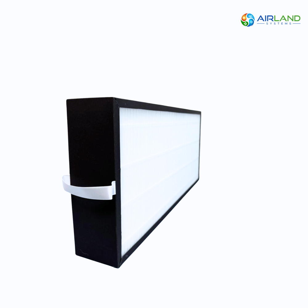Filtru aer HEPA H13 AirLand pentru sistem HVAC 350 m³/h, filtrare avansata, 450 x 210 x 70 mm [4]