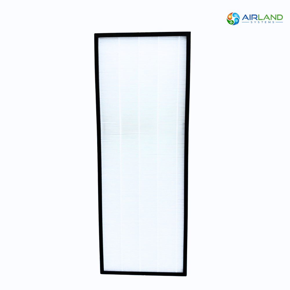 Filtru aer HEPA H13 AirLand pentru sistem HVAC 600-900 m³/h, filtrare avansata, 655 x 245 x 70 mm [5]