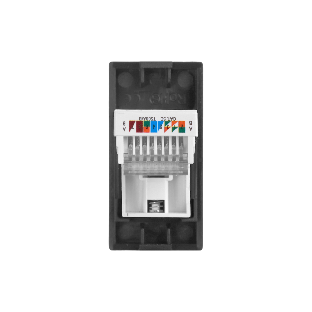 Modul priza internet CAT6 RJ45, Negru [3]