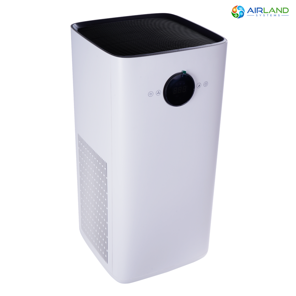 Purificator de aer AirLand 460 m³/h, Wifi, filtru HEPA H13, carbune activ, functie ionizatoare, senzor PM2.5, WiFi [6]