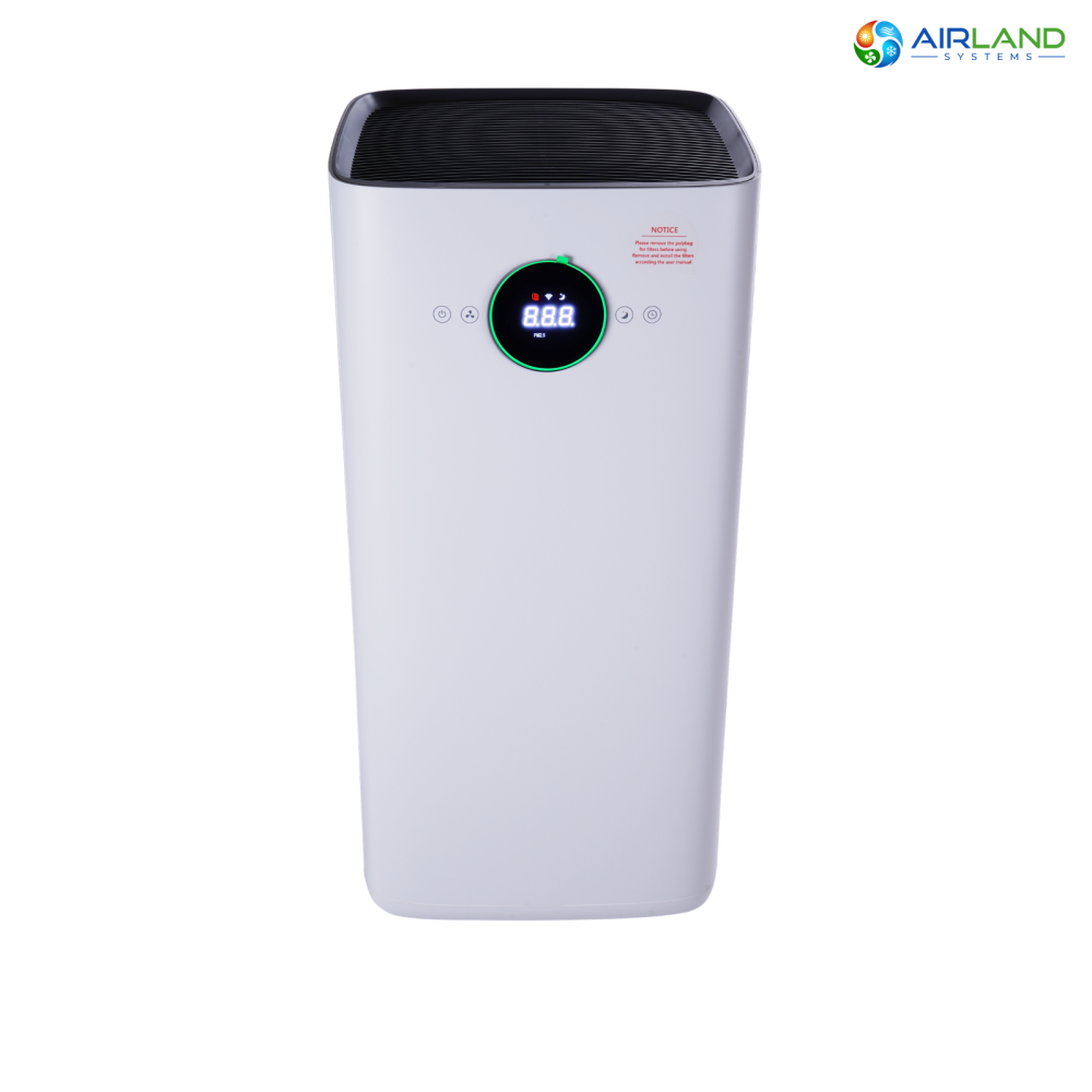 Purificator de aer AirLand 460 m³/h, Wifi, filtru HEPA H13, carbune activ, functie ionizatoare, senzor PM2.5, WiFi [5]