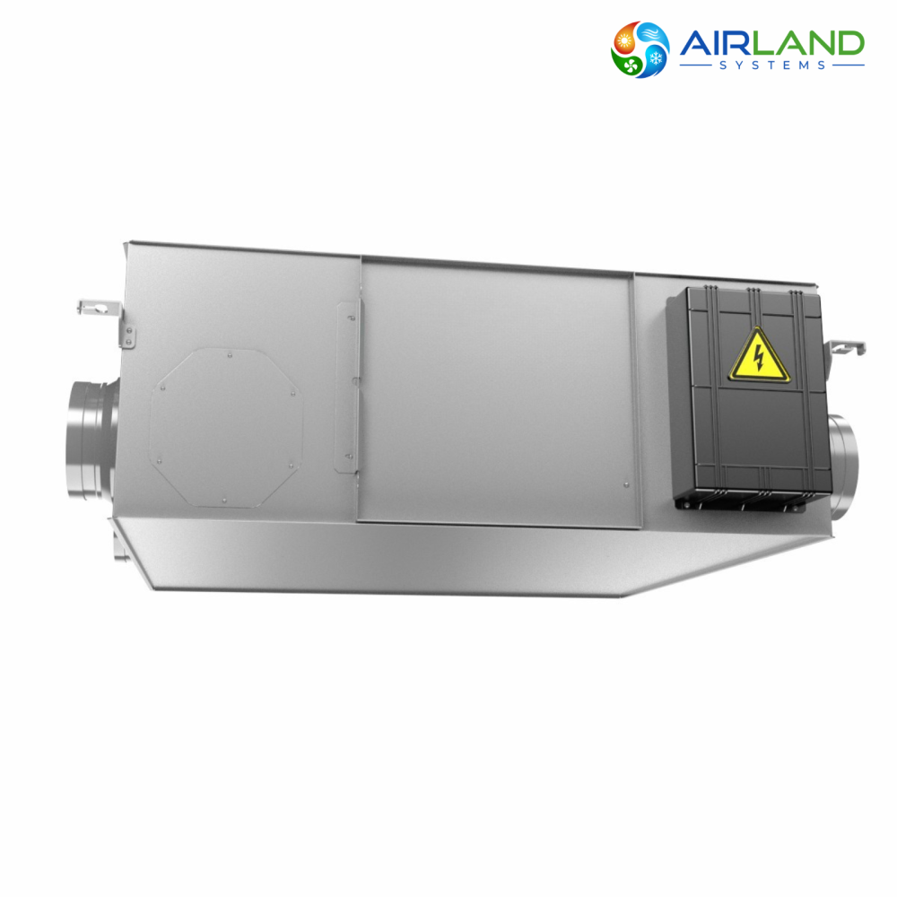Sistem ventilatie cu recuperare de caldura AirLand Central 350 m³/h, montaj in tavan, WiFi, senzor CO₂ si umiditate [2]