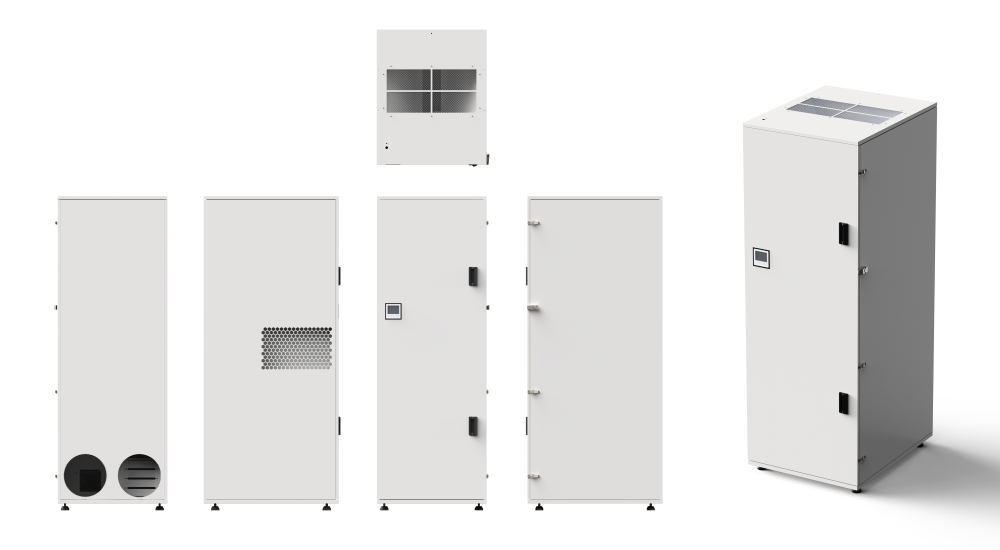 Sistem ventilatie cu recuperare de caldura AirLand Class 750 m³/h pentru sali de clasa, WiFi, senzor CO₂ si umiditate [6]