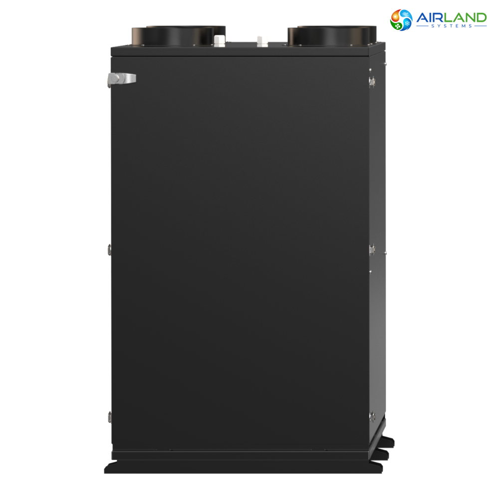 Sistem ventilatie HVAC cu recuperare de caldura 5 in 1 AirLand Premium 350 m³/h cu pompa de caldura si DC Inverter, ventilatie, incalzire si racire [9]