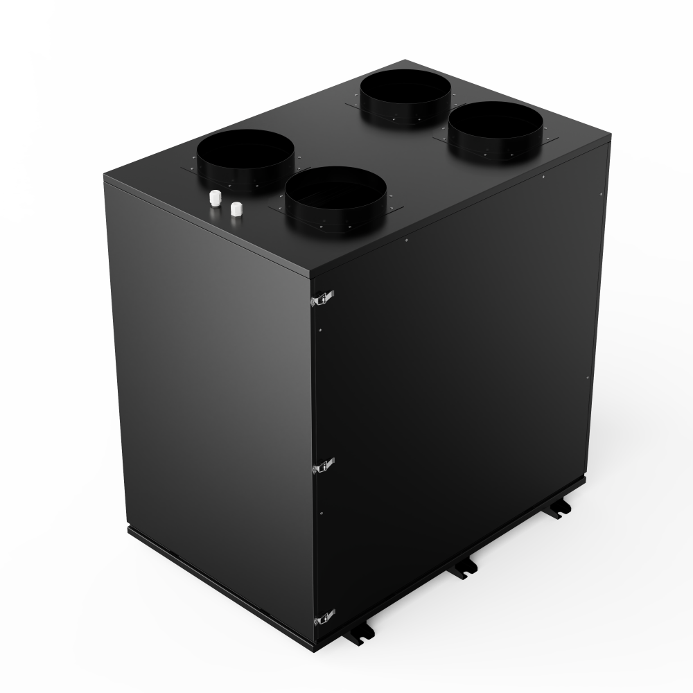 Sistem ventilatie HVAC cu recuperare de caldura 950 m³/h cu pompa de caldura si DC Inverter, ventilatie, incalzire si racire [4]