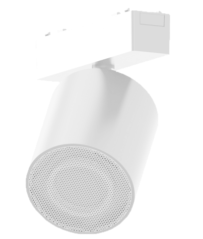 Promotii - Boxa audio Bluetooth pentru sina magnetica Slim 6mm, Alb