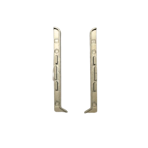 Capete plinta aluminiu 80 mm (set 2 buc, stanga/dreapta), Champagne [1]