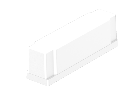 Sine Magnetice si Corpuri Iluminat - Cutie depozitare cabluri pentru sina magnetica Slim 6mm, Alb