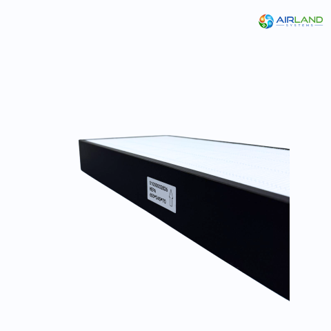 Filtru aer HEPA H13 AirLand pentru sistem HVAC 600-900 m³/h, filtrare avansata, 655 x 245 x 70 mm [2]