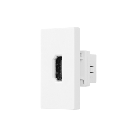 Echipamente Smart Home - Modul priza HDMI, Alb