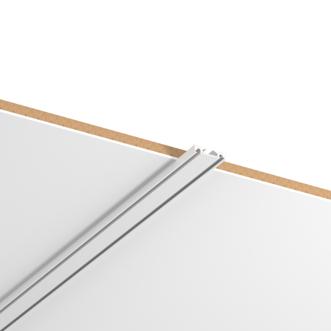 Promotii - Sina magnetica iluminat LED Slim 6mm, 2000 mm, DC48V, Alb