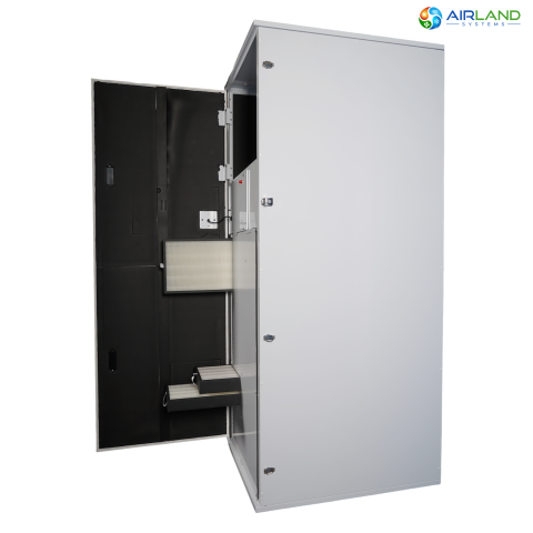 Sistem ventilatie cu recuperare de caldura AirLand Class 750 m³/h pentru sali de clasa, WiFi, senzor CO₂ si umiditate [11]