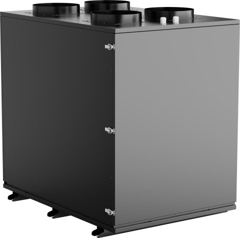 Sistem ventilatie HVAC cu recuperare de caldura 620 m³/h cu pompa de caldura si DC Inverter, ventilatie, incalzire si racire [2]