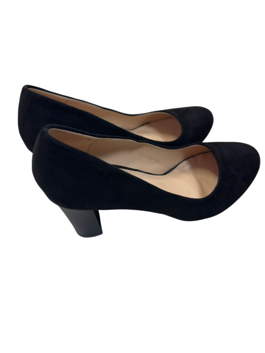 Pantofi eleganți dama cu toc mediu – negri [3]