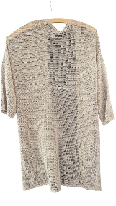 Cardigan lejer din tricot aerat în stil Boho-Chic [2]