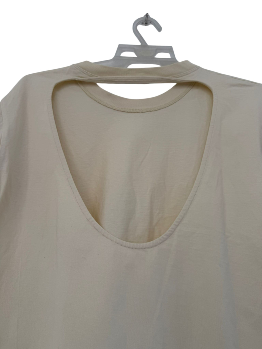 Tricou cu spate decupat și mânecă scurtă [2]