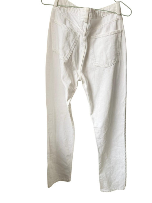 Pantaloni din denim alb [2]
