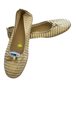 Femei - Balerini Gold Stripes