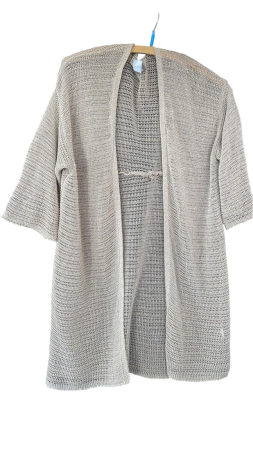 Bluze - Cardigan lejer din tricot aerat în stil Boho-Chic