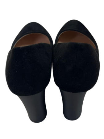 Pantofi eleganți dama cu toc mediu – negri [3]