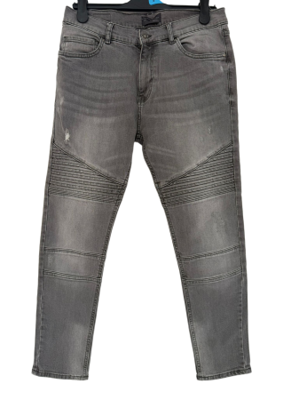 Lungi - Blugi – Stil Biker cu detalii Moto