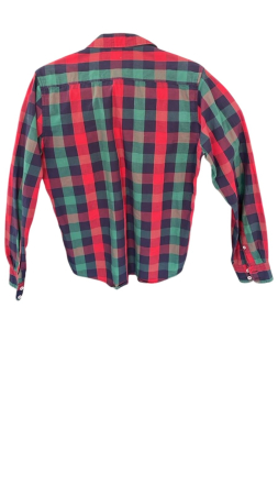 Cămașă Casual în Carouri Mari – Vibrant Style [1]