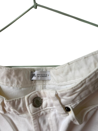 Pantaloni din denim alb [2]