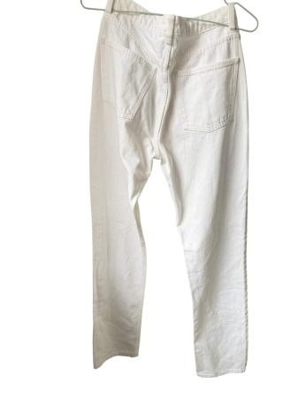 Pantaloni din denim alb [1]