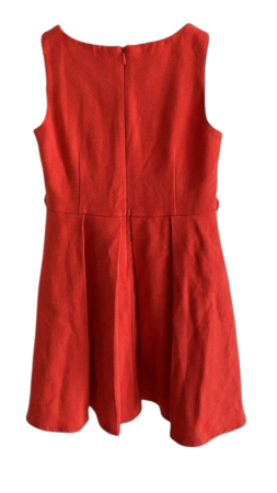 Rochie roșie vibrantă, fără mâneci [1]