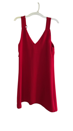 Rochii - Rochie scurtă lejeră de un roșu vibrant