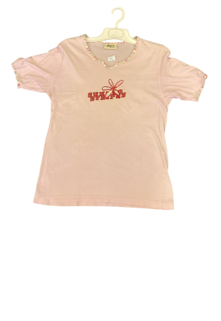 Tricouri - Tricou casual cu decolteu în V
