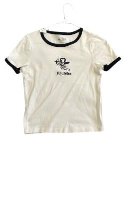 Tricouri - Tricou crop ringer